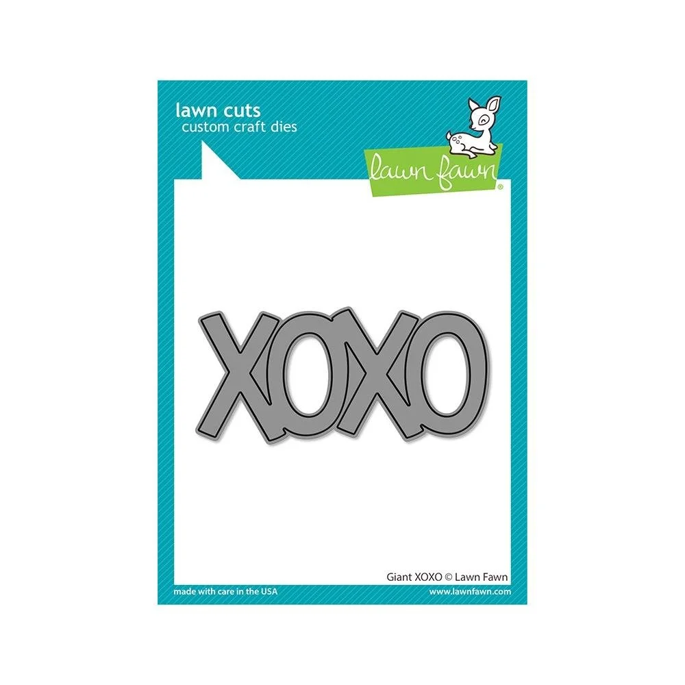 Lawn Fawn- Lawn Cuts - Giant XOXO