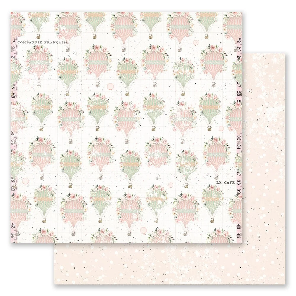 Prima Peach Tea by Frank Garcia® - 12" x 12" Paper - Let's Fly Together