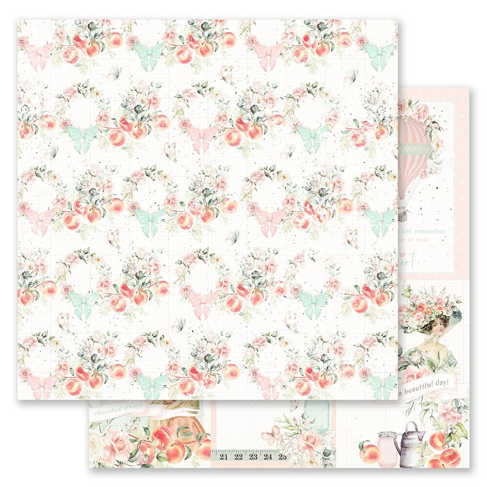 Prima Peach Tea by Frank Garcia® - 12" x 12" Paper - Sweet Lovin'