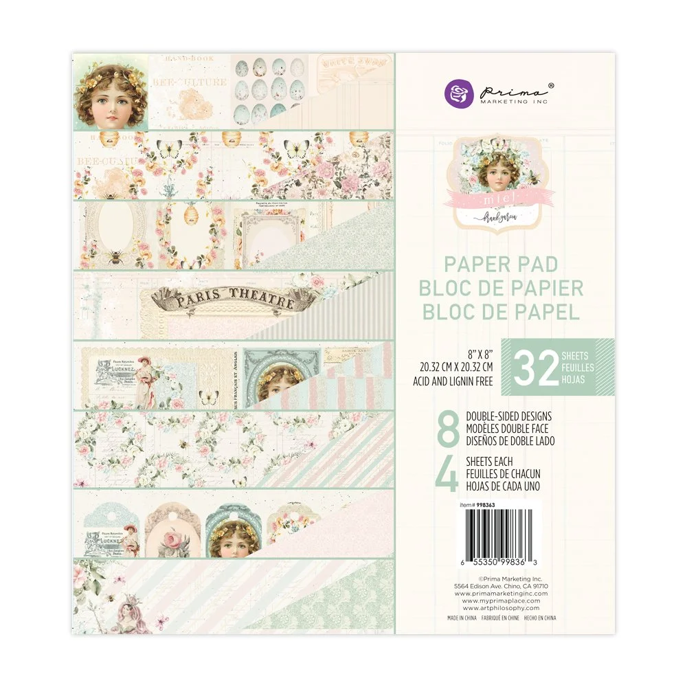 Prima Miel by Frank Garcia® - 8" x 8" Paper Pad