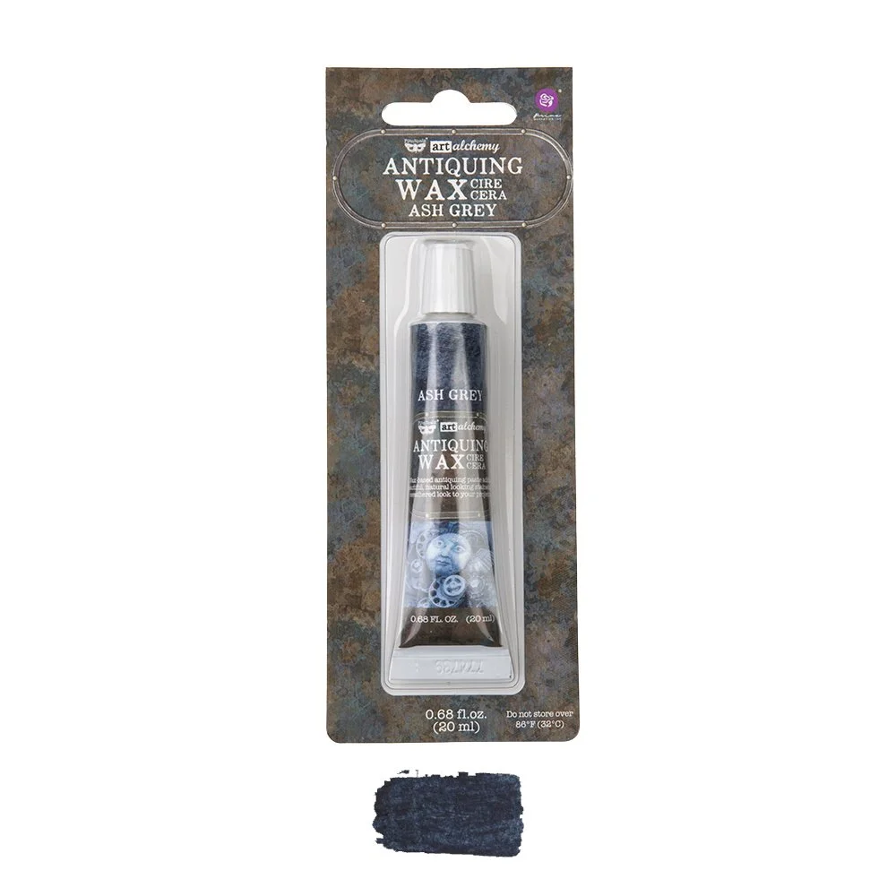 Prima Finnabair Art Alchemy Antiquing Wax Ash Grey