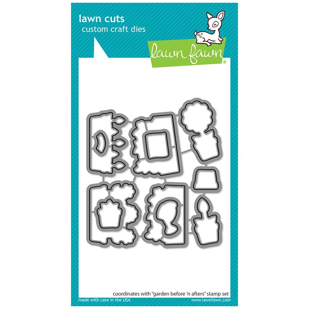 Lawn Fawn Lawn Cuts - Garden Before 'n Afters