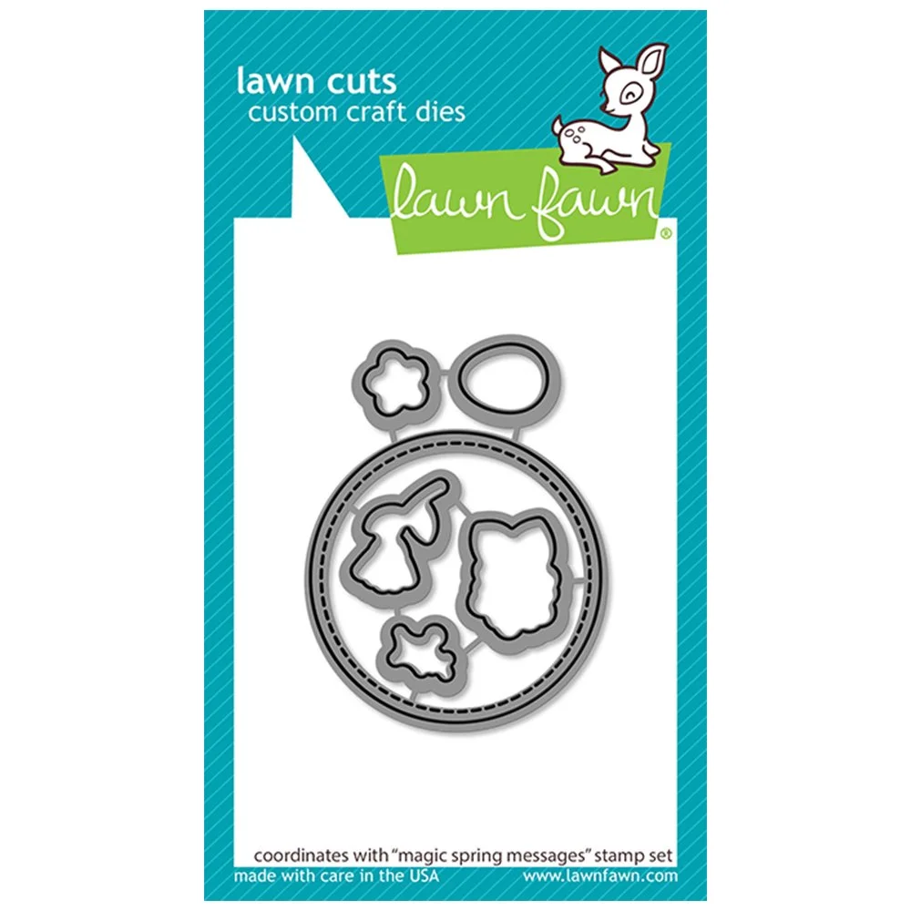 Lawn Fawn Lawn Cuts Magic Spring Messages