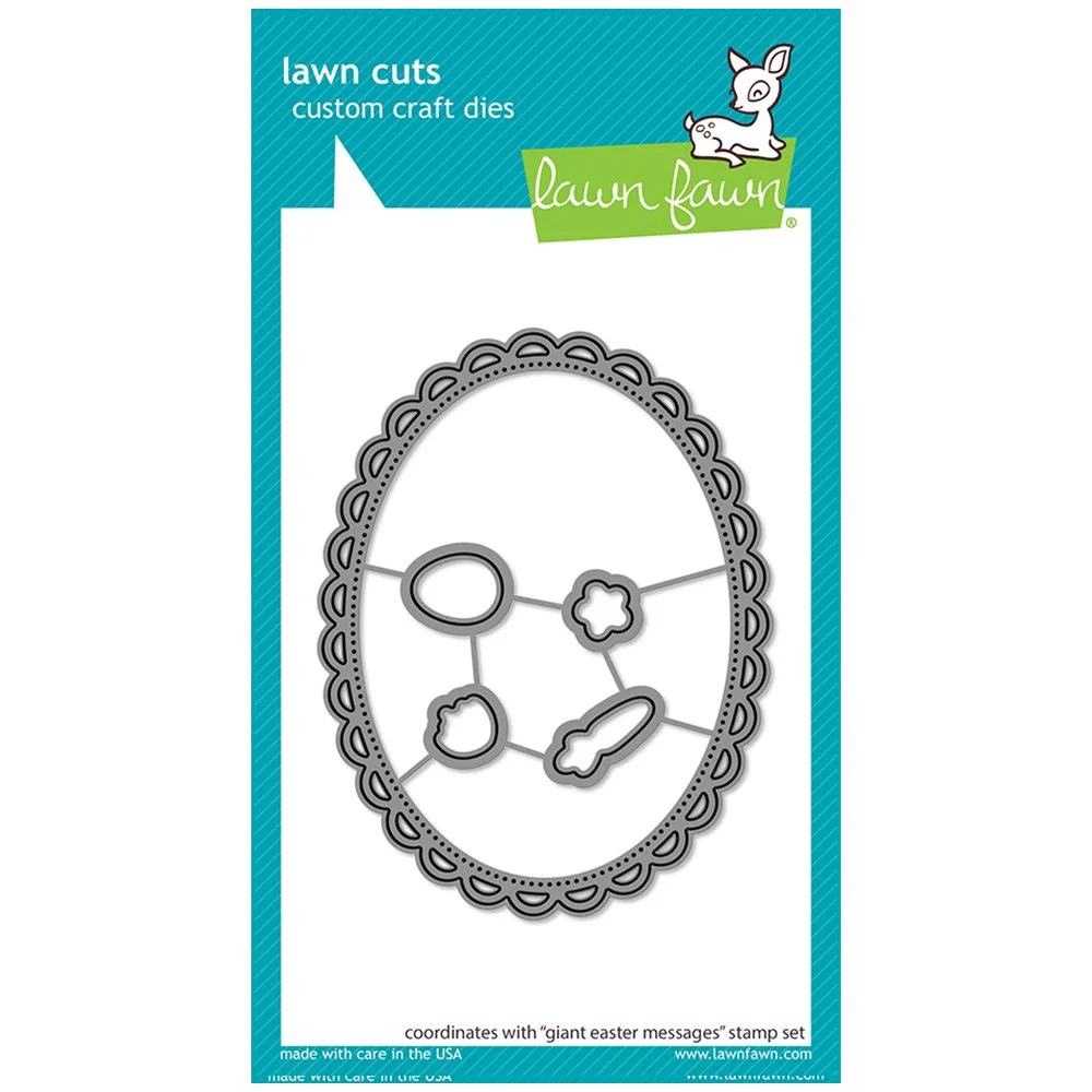 Lawn Fawn Lawn Cuts - Giant Easter Messages
