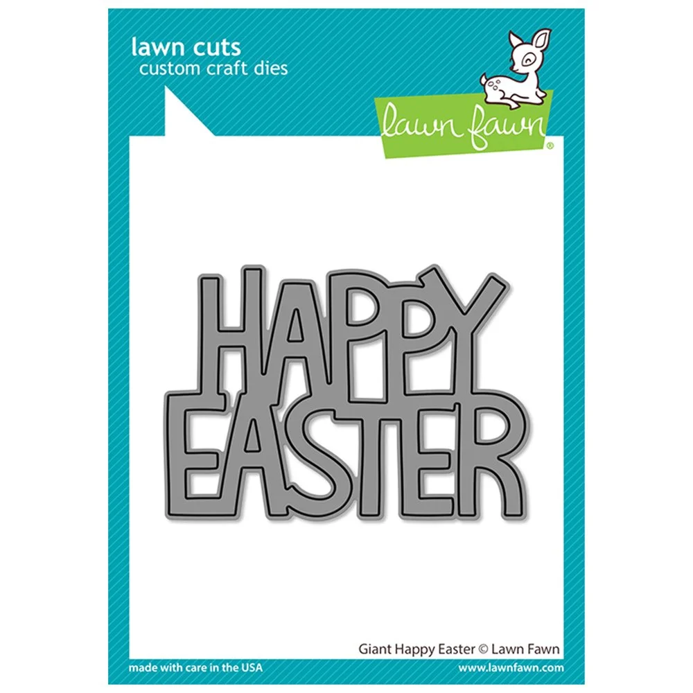 Lawn Fawn Lawn Cuts - Giant Happy Easter