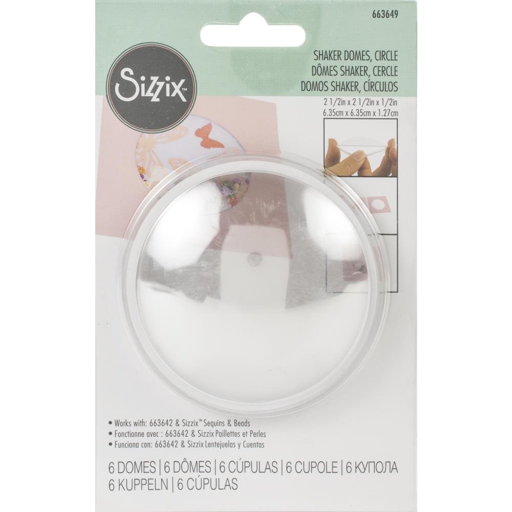 Sizzix - Essentials - Shaker Domes - 2.5" Circle
