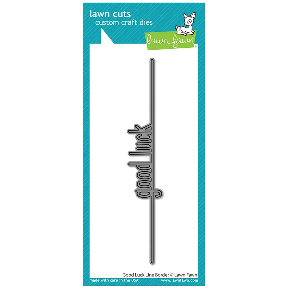 Lawn Fawn Lawn Cuts - Good Luck Line Border