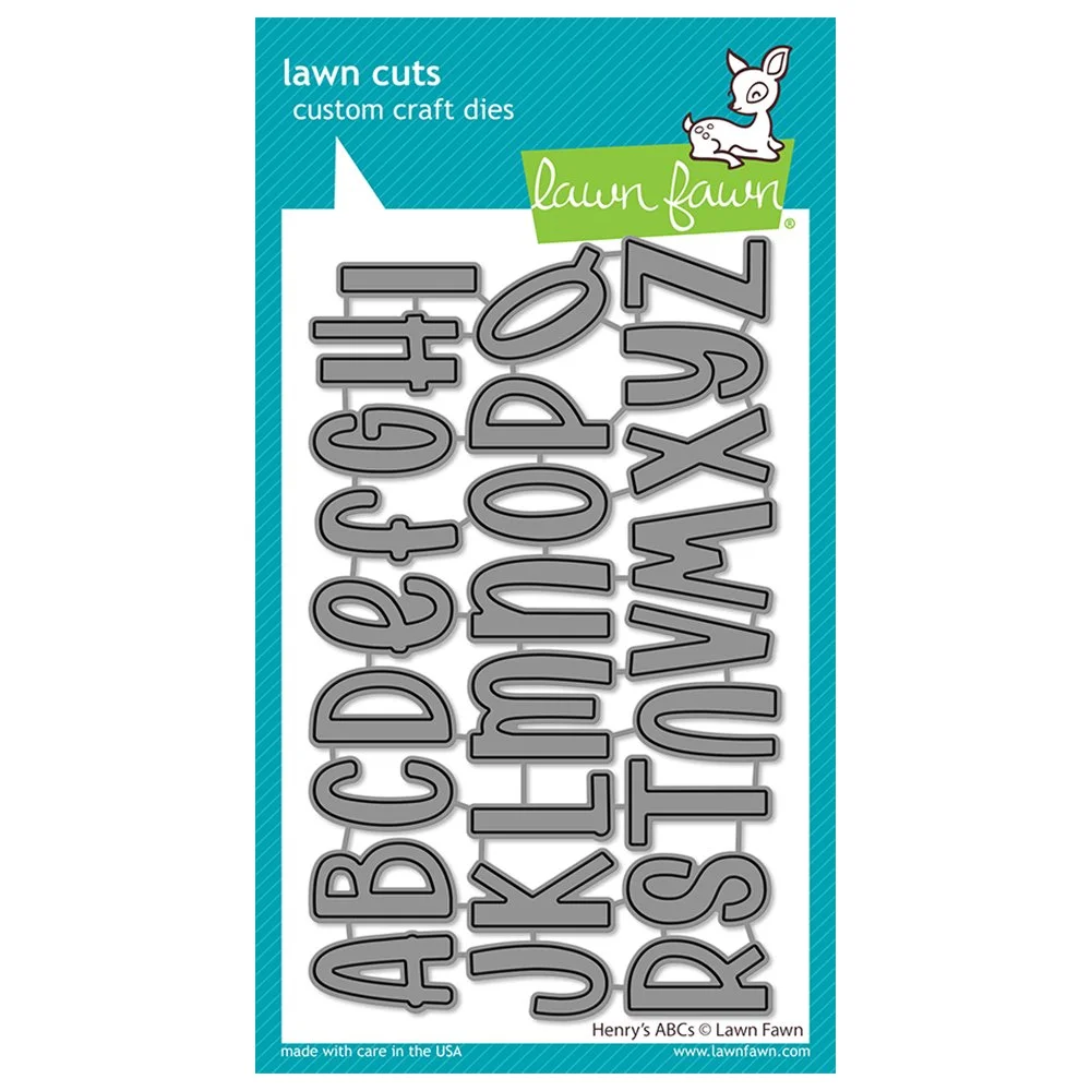 Lawn Fawn Lawn Cuts - Henry's ABC's