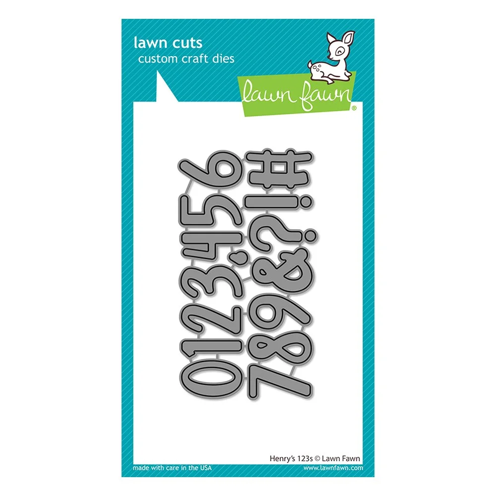 Lawn Fawn Lawn Cuts - Henry's 1,2,3's