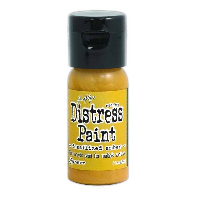 Tim Holtz Distress Paint - Fossilized Amber