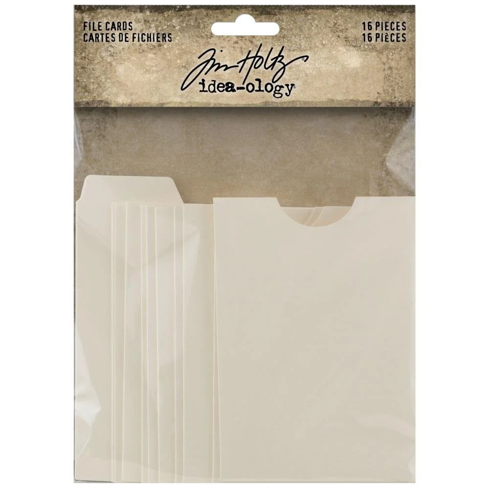 Tim Holtz Idea-ology File Cards