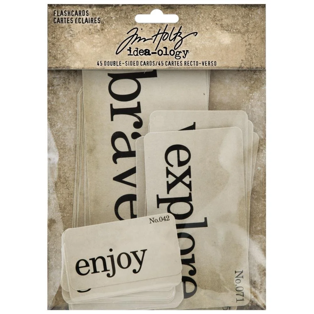 Tim Holtz Idea-ology Flash Cards
