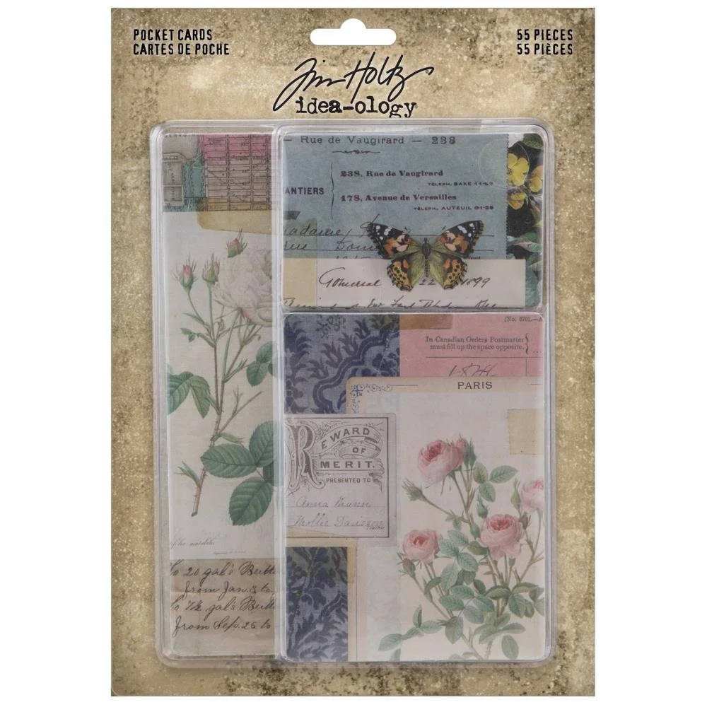Tim Holtz Idea-ology Pocket Cards