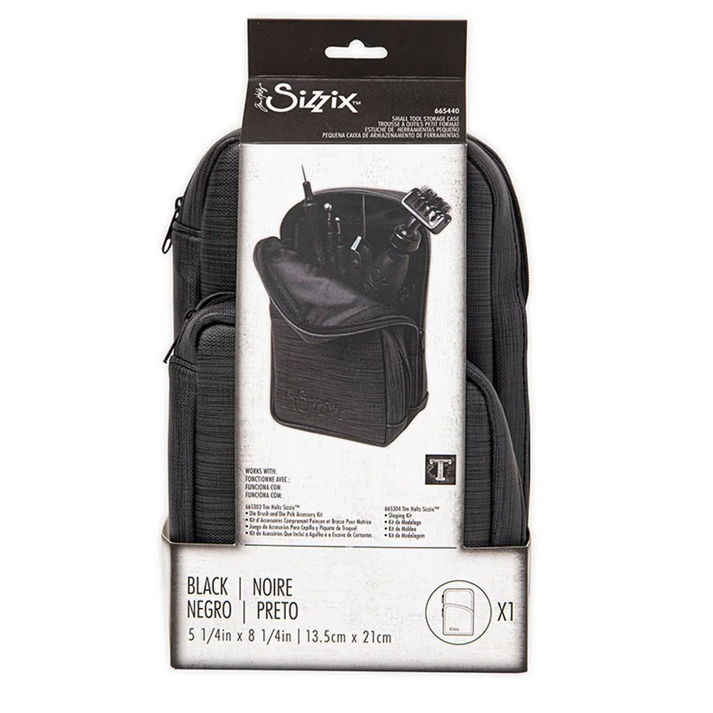 Tim Holtz Sizzix Small Storage Case - Black