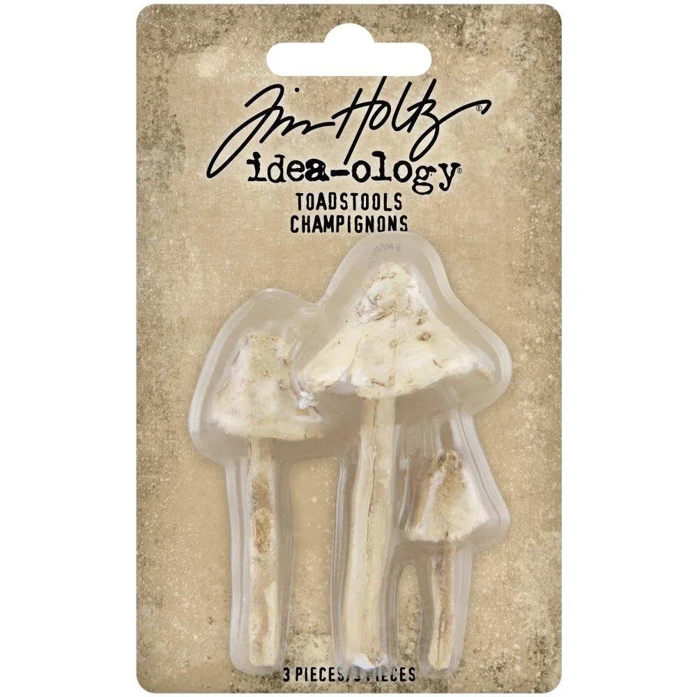 Idea-ology - Tim Holtz - Toadstools