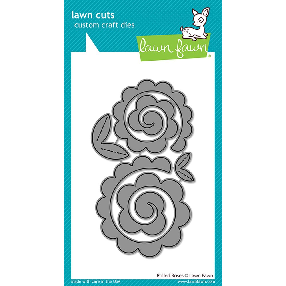 Lawn Fawn - Lawn Cuts Dies - Rolled Roses