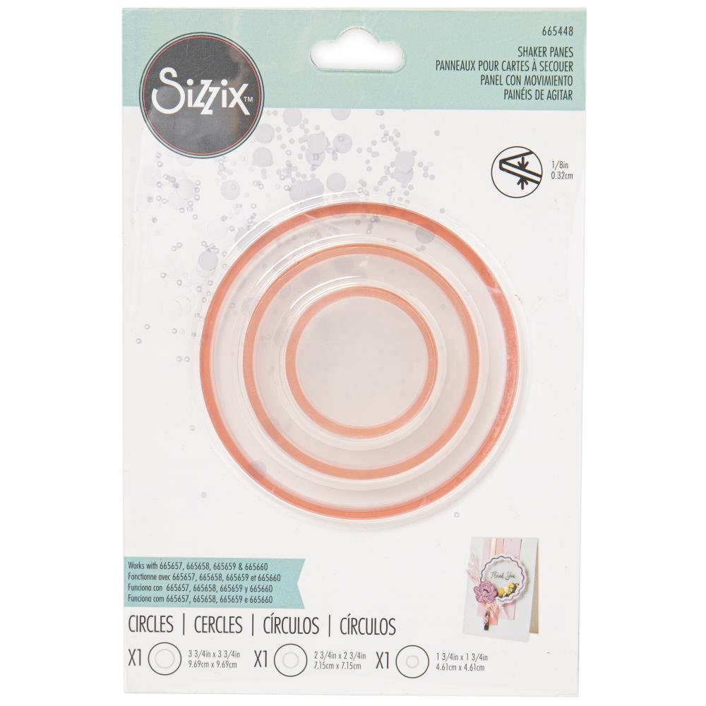 Sizzix - Essentials Shaker Panes Circles