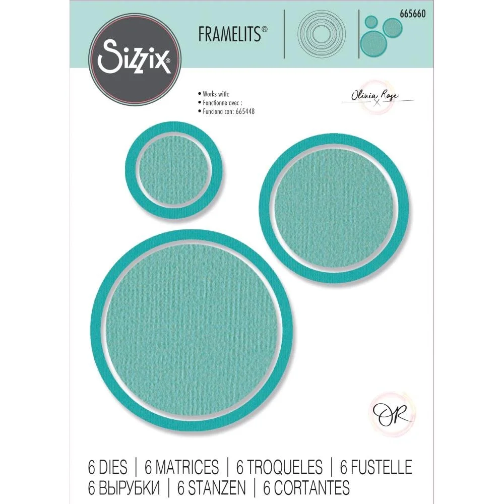 Sizzix - Framelits Circle Frames