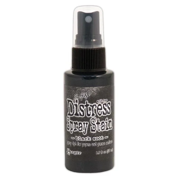 Distress Spray Stain Black Soot