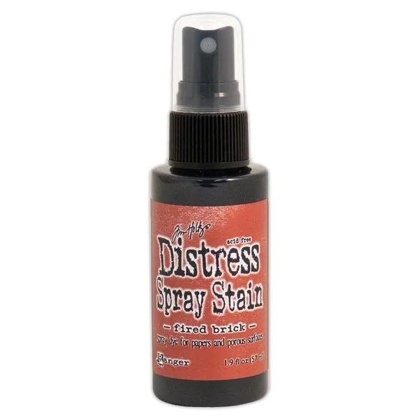 Distress Spray Stain Fired Brick