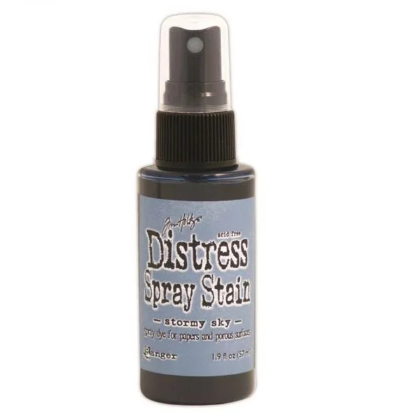 Distress Spray Stain Stormy Sky