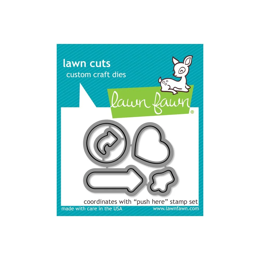 Lawn Fawn - Lawn Cuts Push Here