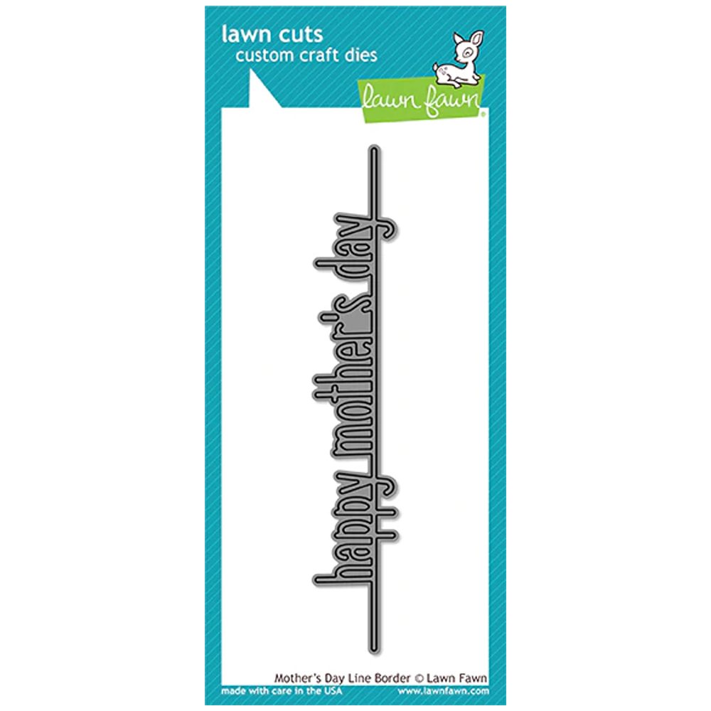 Lawn Fawn - Lawn Cuts Dies Mother's Day Line Border
