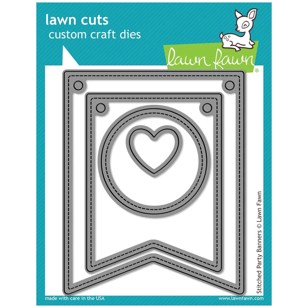 Lawn Fawn - Lawn Cuts Dies Stitched Party Banners