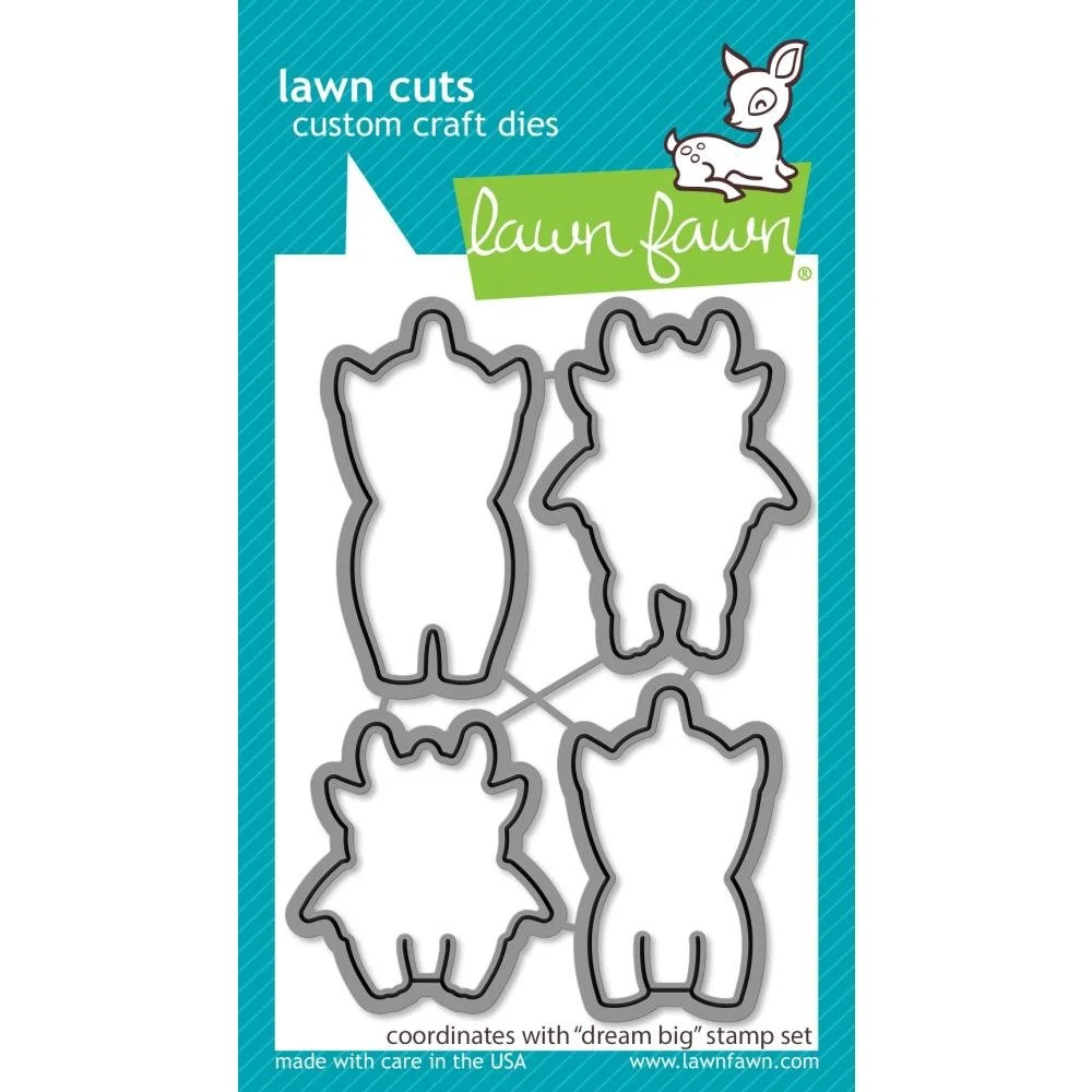 Lawn Fawn Lawn Cuts - Metal Die Dream Big