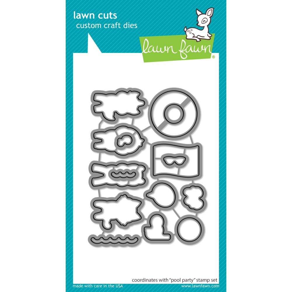Lawn Fawn Lawn Cuts - Metal Die Pool Party
