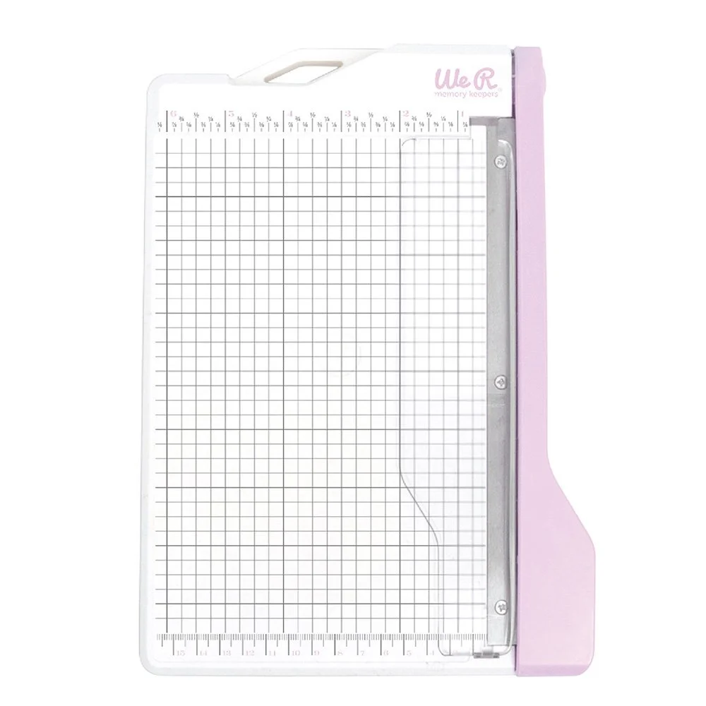 We R Memory Keepers - Mini Guillotine Paper Cutter Lilac