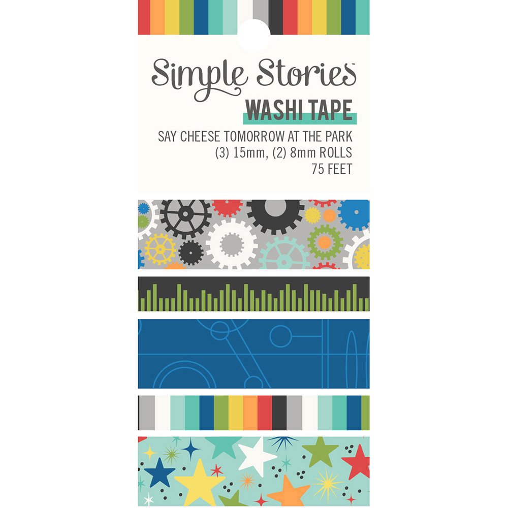 Simple Stories Tomorrow At The Park Washi Tape
