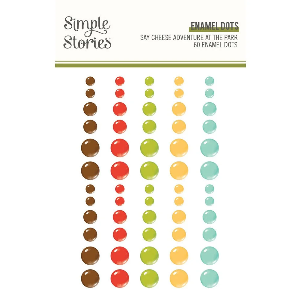 Simple Stories Adventure At The Park Enamel Dots