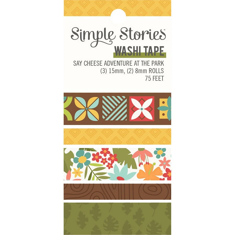 Simple Stories Adventure At The Park Washi Tape