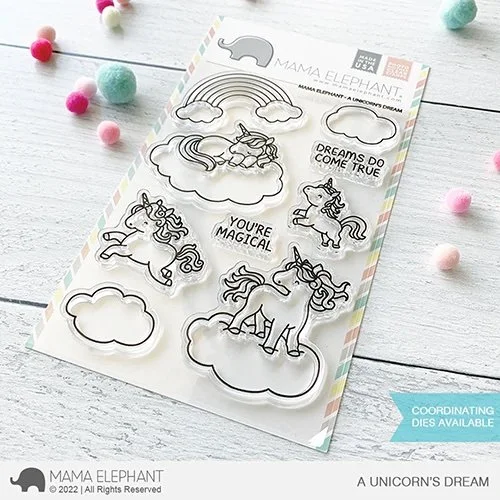 Mama Elephant - A Unicorn's Dream Stamp Set