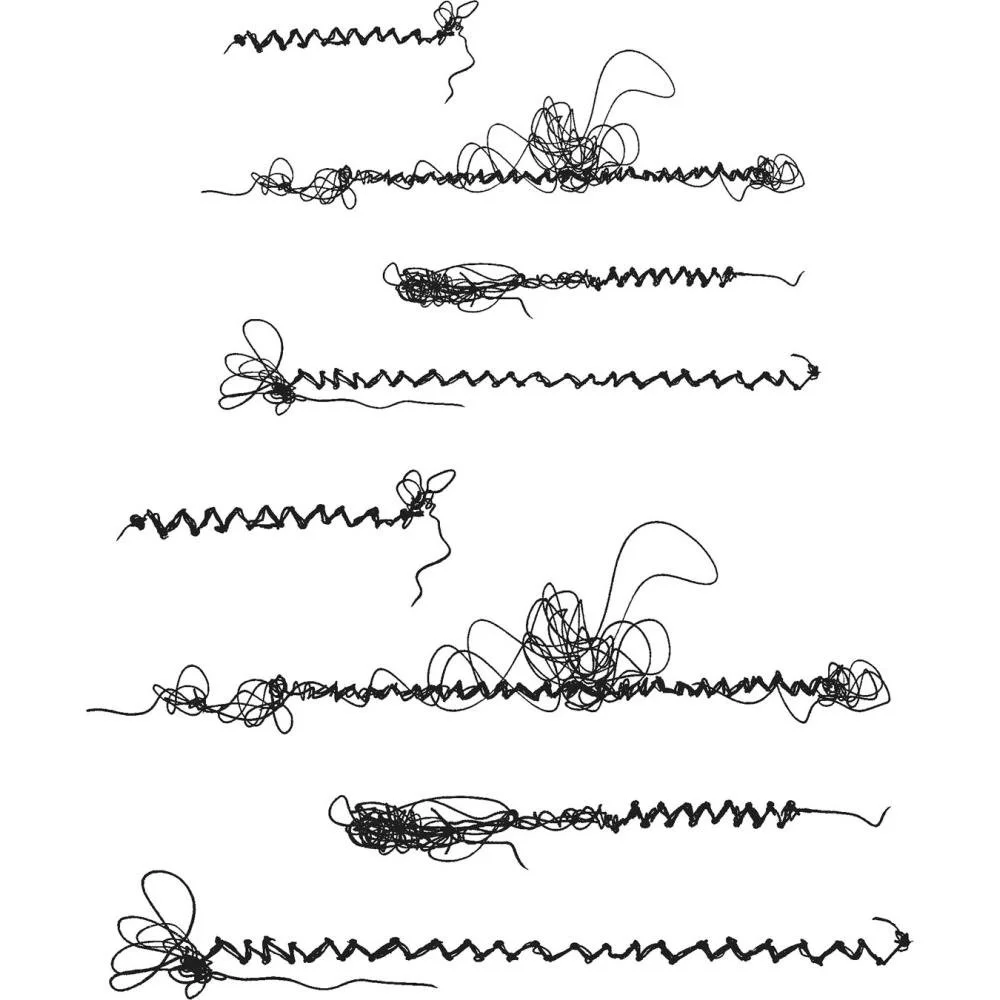 Tim Holtz Cling Mount Stamps - Stitches