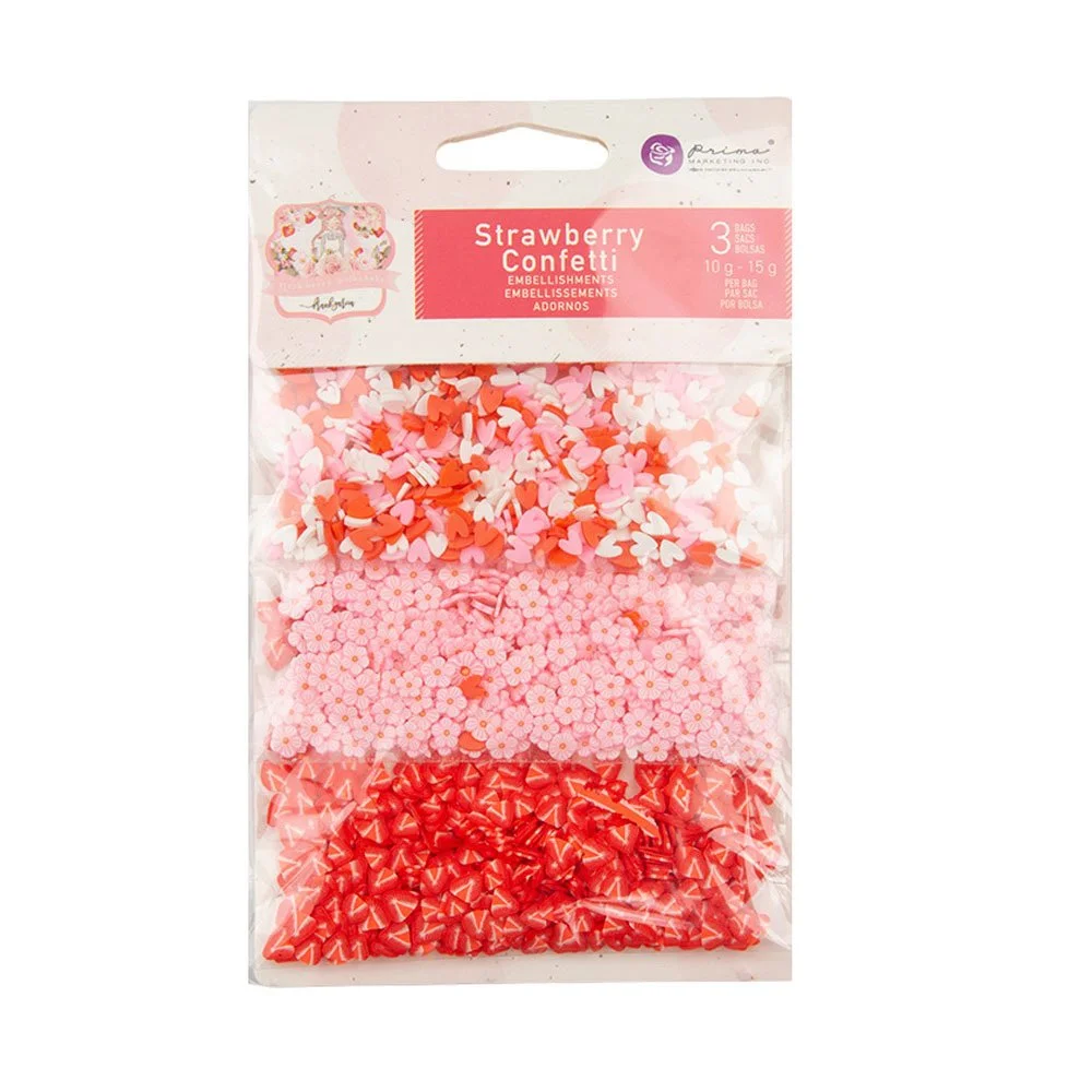 Strawberry Milkshake by Frank Garcia Strawberry Confetti