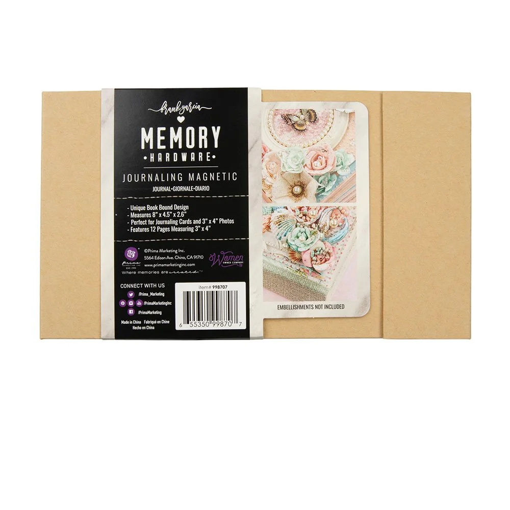 Memory Hardware by Frank Garcia® Journaling Magnetic Chipboard Album