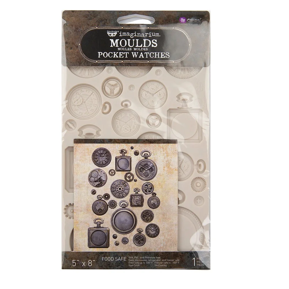 Finnabair - Silicone Mould - Pocket Watches