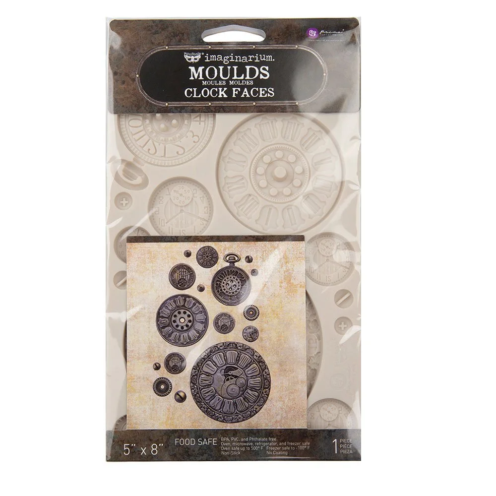 Finnabair - Silicone Mould - Clock Faces