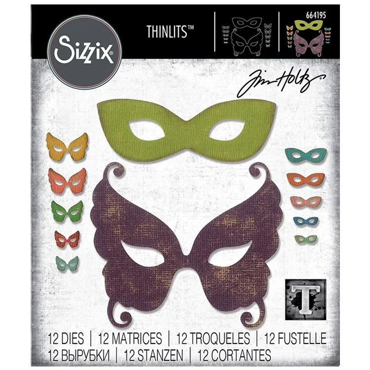 Tim Holtz Sizzix - Masquerade