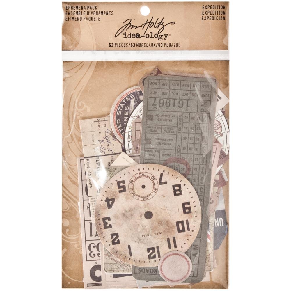 Idea-ology - Tim Holtz Ephemera Pack Expedition