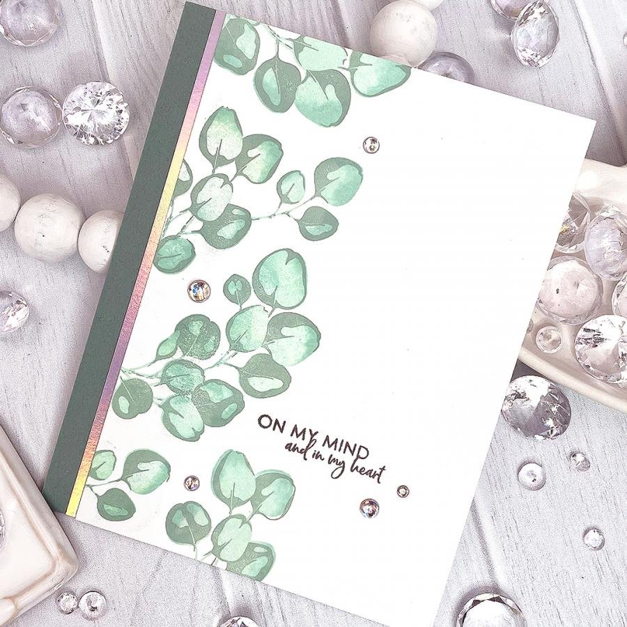 Papertrey Ink Clear Stamp Set Eucalyptus Elegance — Frank Garcia Studio