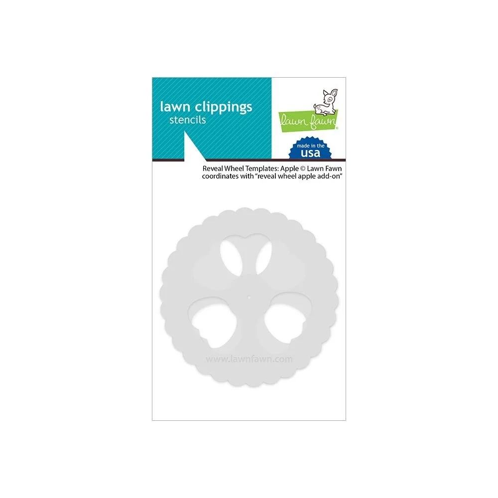 Lawn Fawn Reveal Wheel Templates: Apple