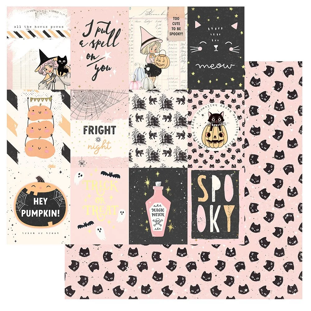 Luna Collection 12x12 Sheet - Luna Llena