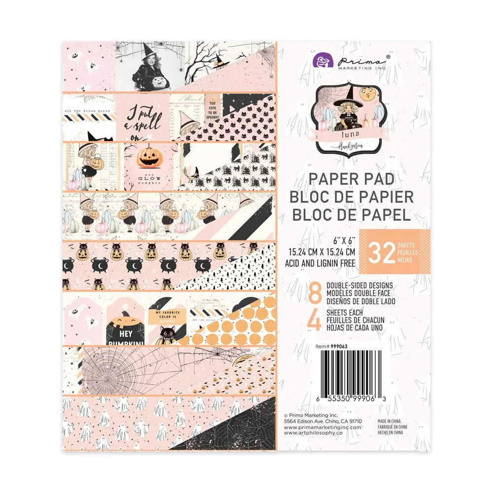 Luna Collection 6x6 Paper Pad