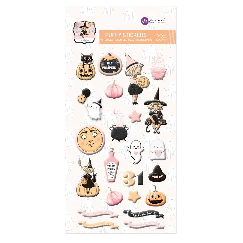 Luna Collection Puffy Stickers I