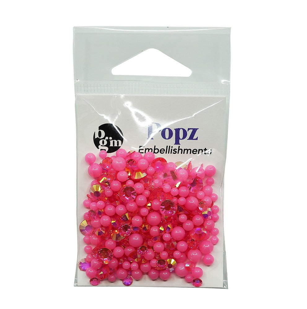 Popz Embellishments Pink Ladies