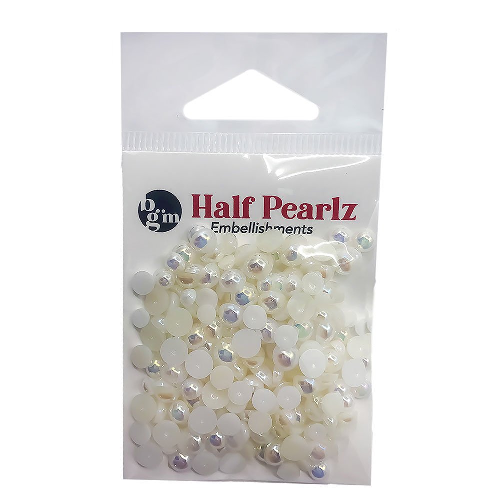 Half Pearlz Embellishments Snowcapped