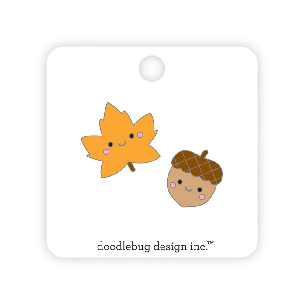 Doodlebug Farmer's Market Collectible Pins Fall Friends